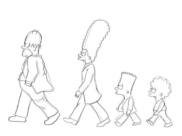 Человечек скетч