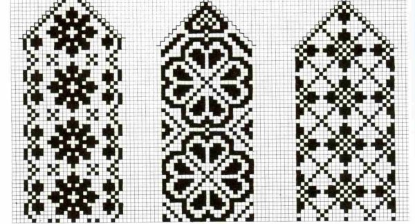 Жаккард для варежек