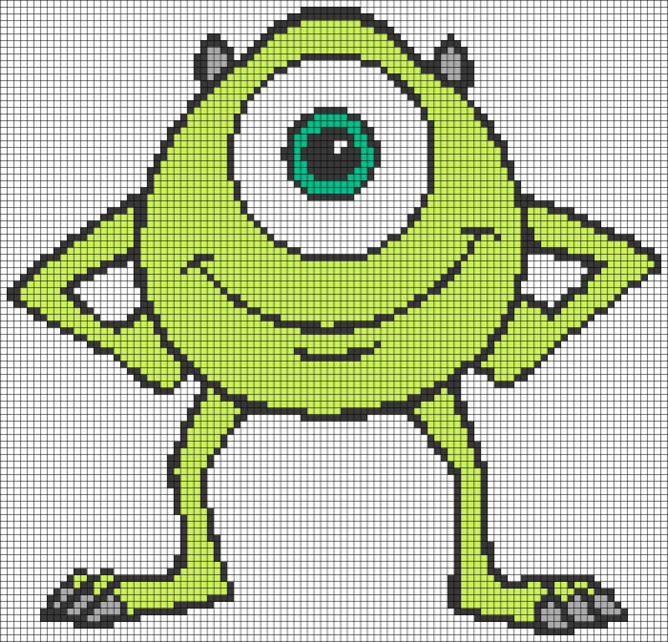 Майк Вазовский Корпорация монстров по клеточкам