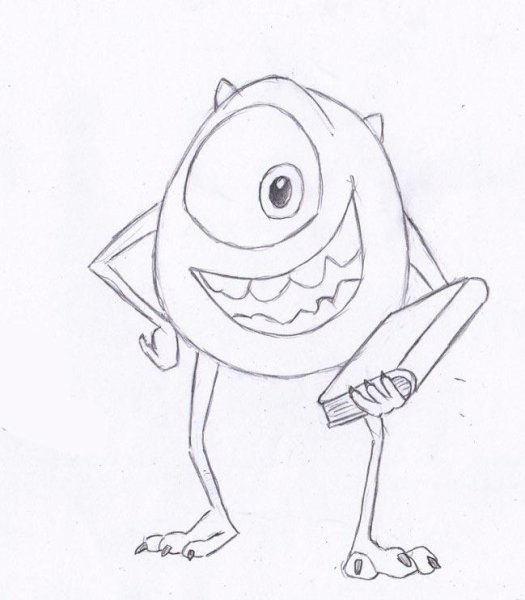 Майк Вазовский для срисовки