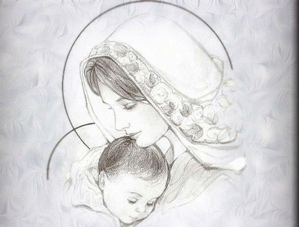 Бунин матери рисунок