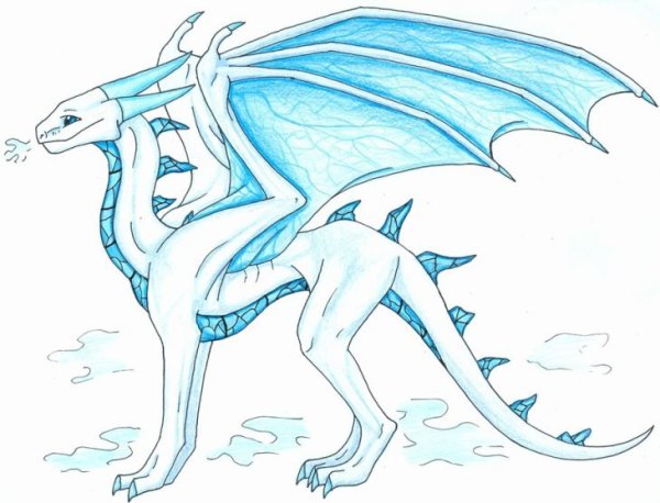 Дракон срисовать