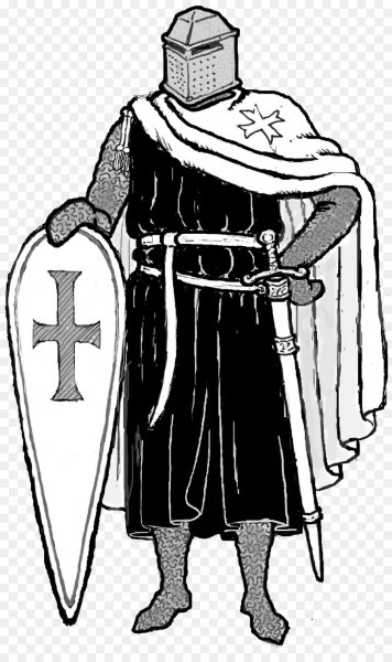 Тамплиер и Крестоносец раскраски