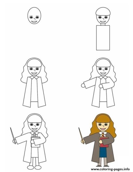 Гарри Поттер рисуночки