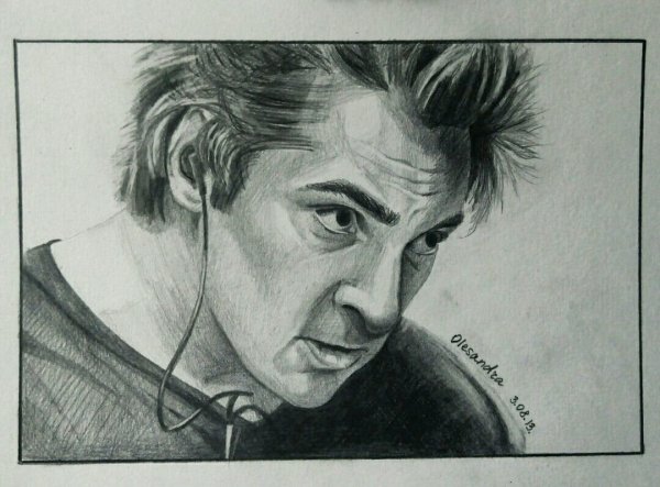 Михаил Горшенев рисунок карандашом