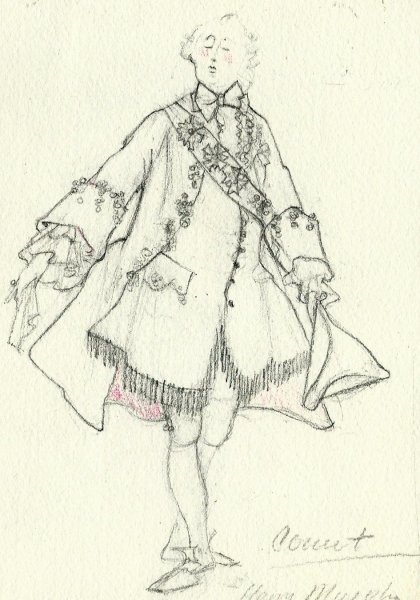 Эскиз карнавального костюма