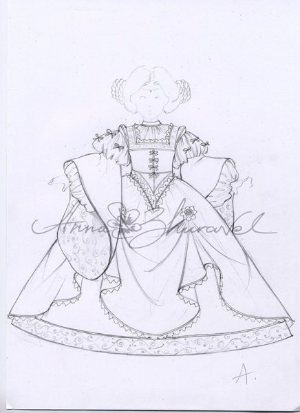 Эскиз костюма