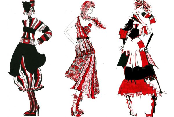 Эскиз карнавального костюма