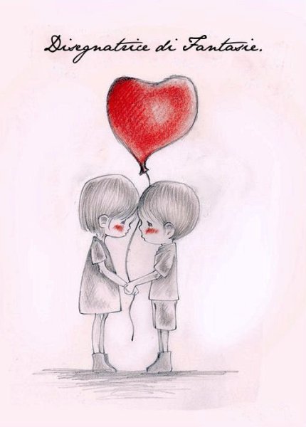 Рисунок люблю