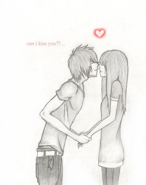 Рисунок карандашом для срисовки любовь