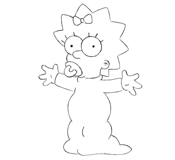 Симпсоны маркерами