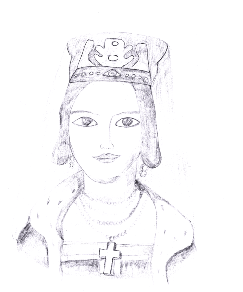 Одежда средневековья раскраска