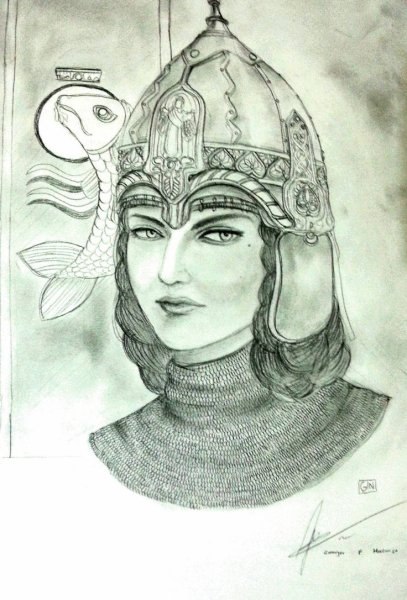 Княгиня Ольга и Святослав