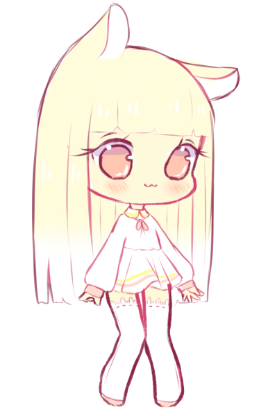 Чиби для срисовки легкие