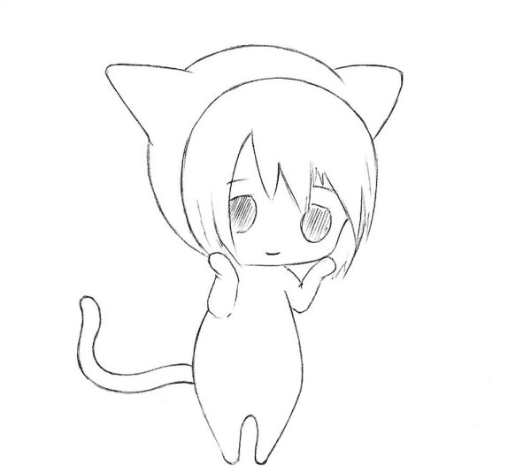 Рисунки для срисовки лёгкие аниме