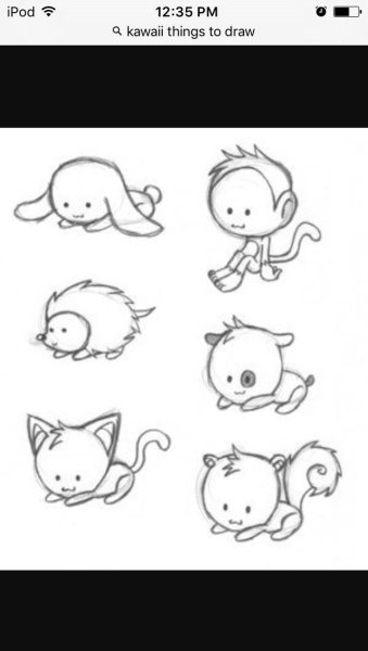 Чиби стиль рисования