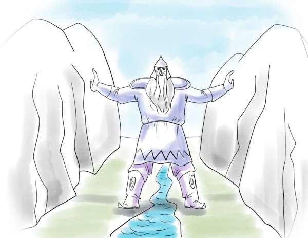 Святогор рисунок