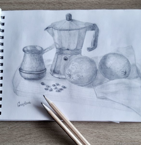 Зарисовки посуды