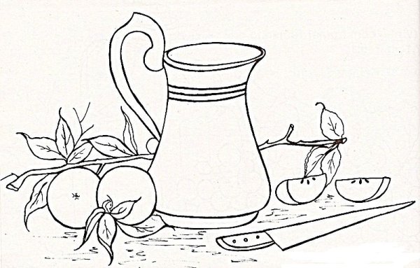 Натюрморт чайник и Кружка