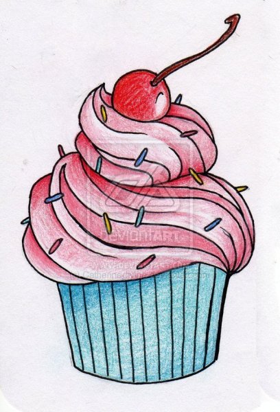 Кексики маркерами