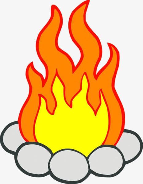 Огонь для рисования