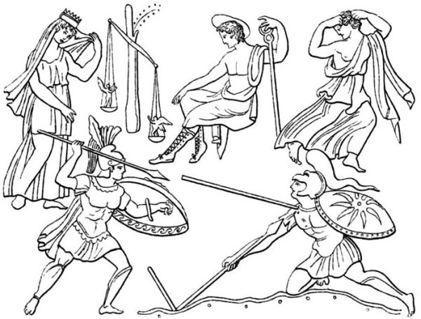 Мифы древней Греции Ахиллес