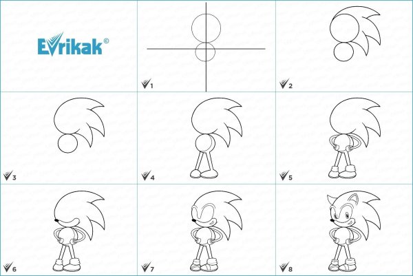 Срисовать Спанч Боб и Патрик