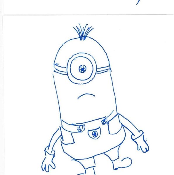 Рисунки карандашом для срисовки мультяшки