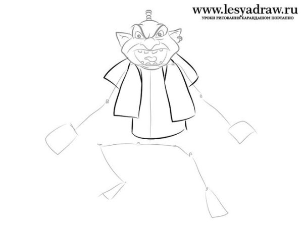 Нарисовать соловья разбойника