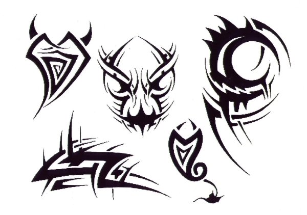 Трайбл тату эскизы