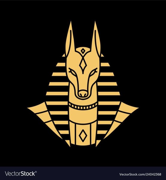 Египетский Бог Анубис раскраска