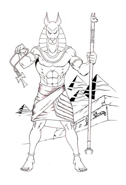 Скетч египетские боги