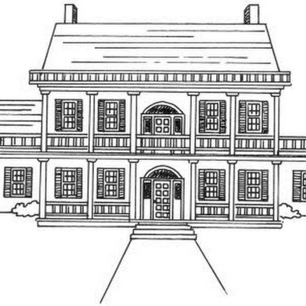 Усадьба карандашом