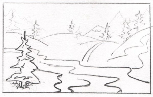 Снегирь на ветке рябины для детей