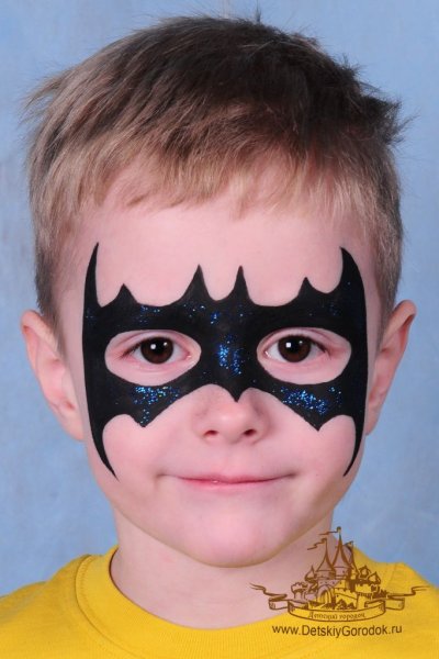 Детский аквагрим для мальчиков