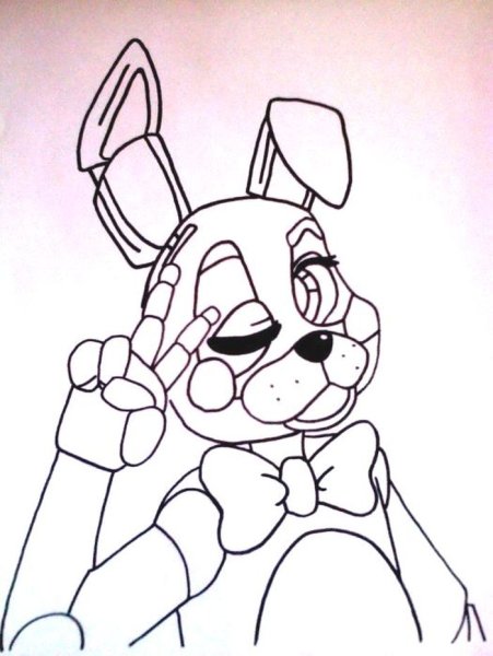 Файв Найтс эт Фредди раскраска