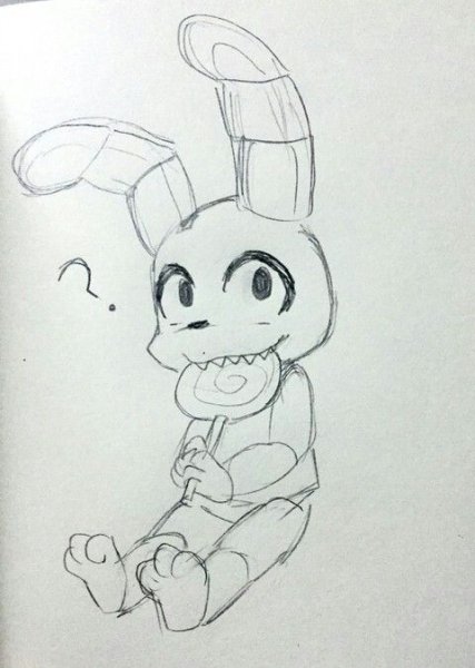 Раскраски ФНАФ СПРИНГТРАП