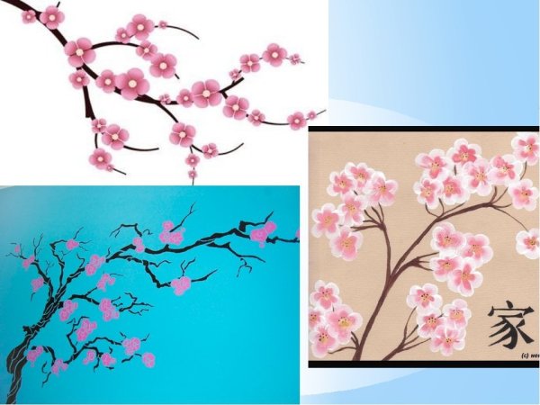 Сакура аппликация