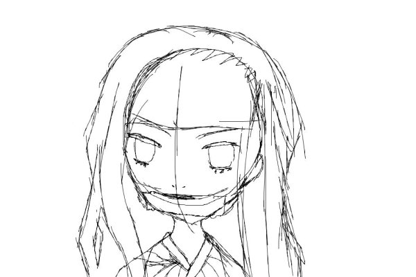 Незуко рисунок легкий