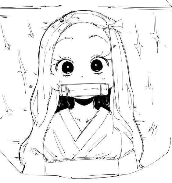 Незуко рисунок