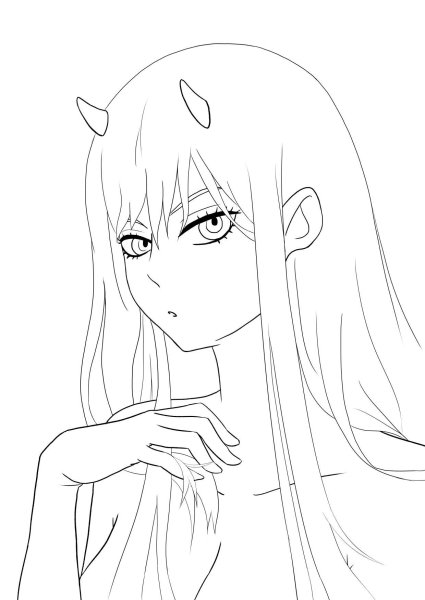 Аниме для срисовки