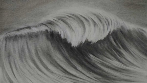 Волны карандашом