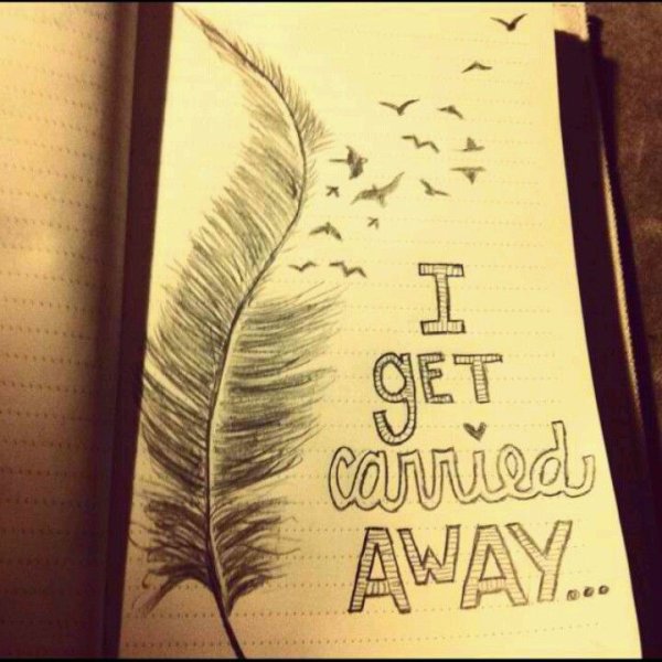 Картинки для срисовки с Цитатами