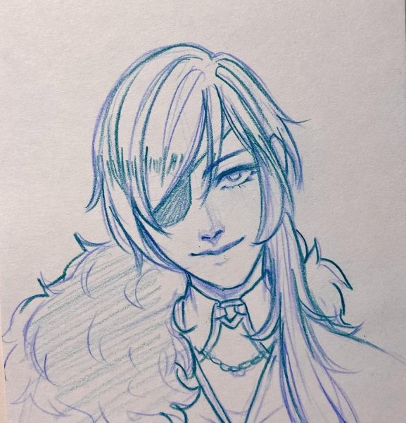 Картинки для срисовки Геншин