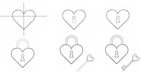 Легкие рисунки