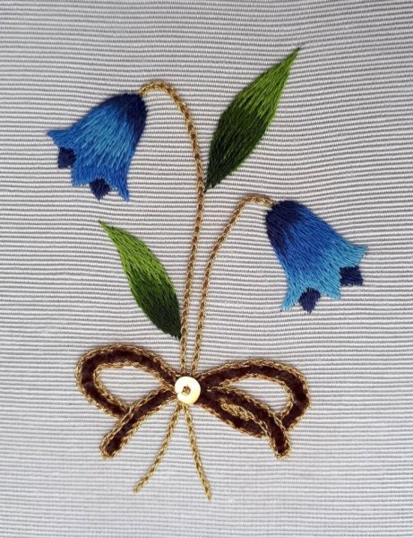 Вышивка гладью для начинающих цветы