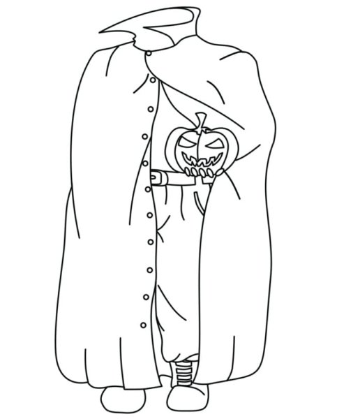 Всадник без головы эскиз