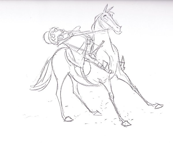 Всадник без головы раскраска