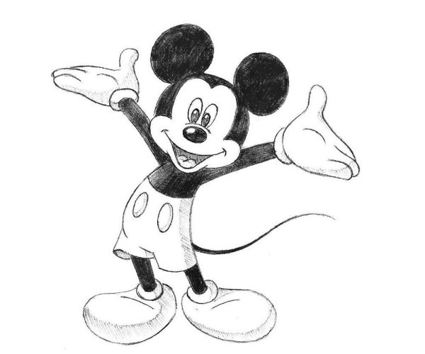 Мультяшные рисунки легкие