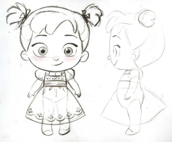 Лёгкий стиль рисования Чиби